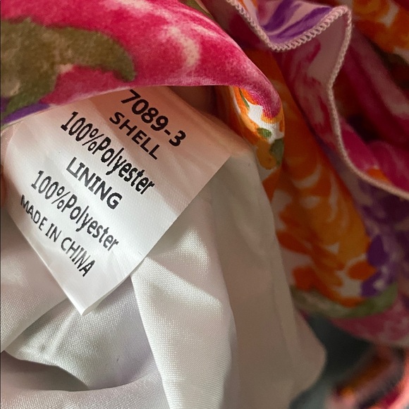 PRETTYGARDEN Floral Multicolored V-Neck Peep Hole Dress - Picture 12 of 12